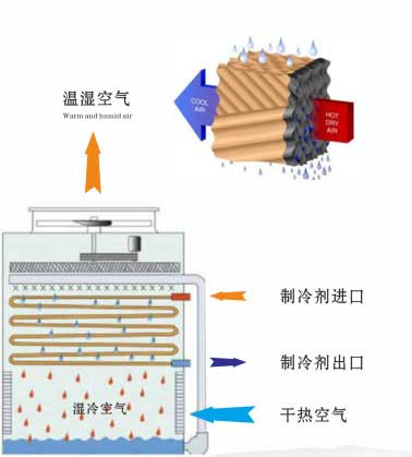 蒸發(fā)式冷凝器結(jié)構(gòu)